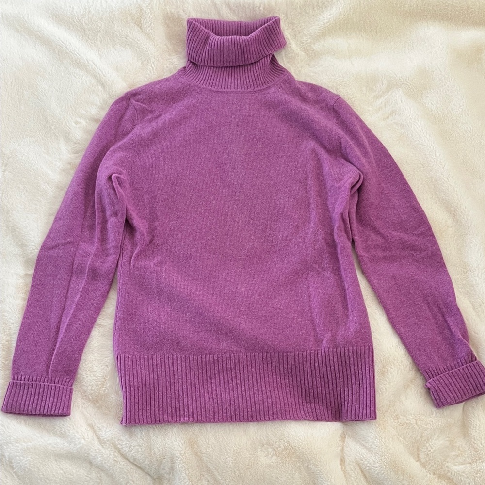 100% Cashmere Women's Turtleneck Sweater